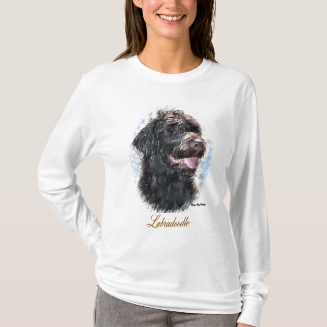 T-shirt Labradoodle Cadfts (Devant)