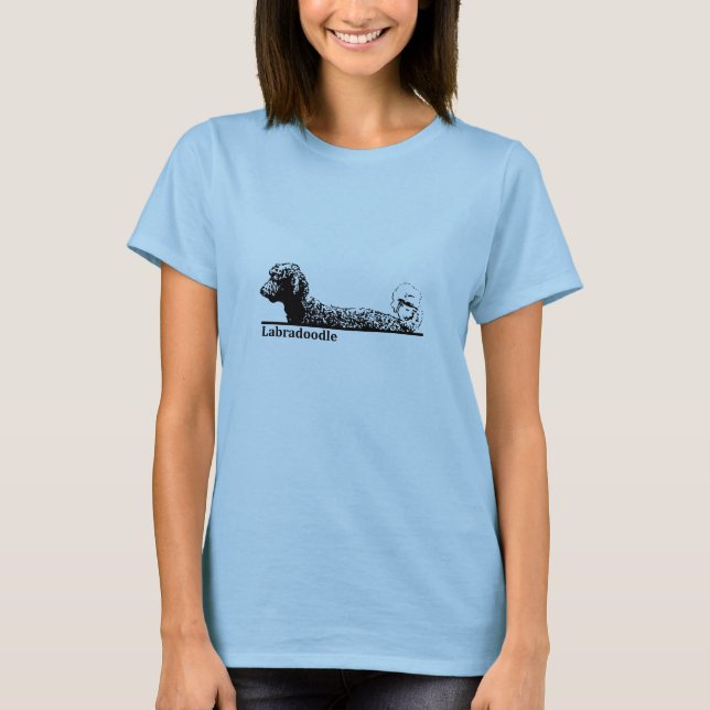 T-shirt Labradoodle chic (Devant)