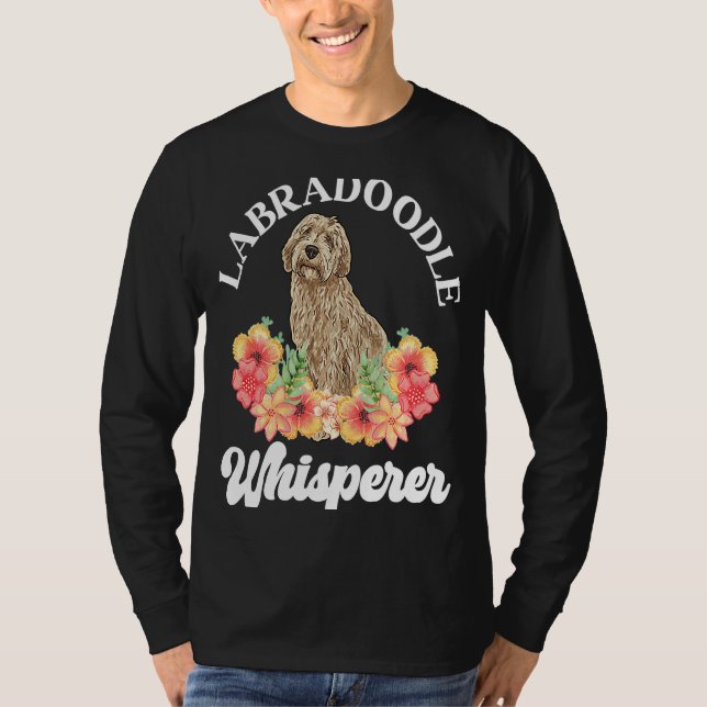 T-shirt Labradoodle Chien Labradoodle Whisperer (Devant)