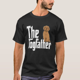 T-shirt Labradoodle Chien Papa Dogfather Chiens Dogfather 