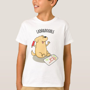 T-shirt Labradoodle Funny Labrador Chien Pun