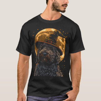 T-shirt Labradoodle Halloween Chien Drôle Mignon Doodle Ma