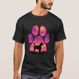 T-shirt Labradoodle Patte Maman Papa Chien Femmes Hommes