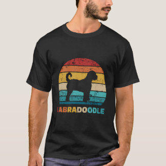 T-shirt Labradoodle Vintage Retro