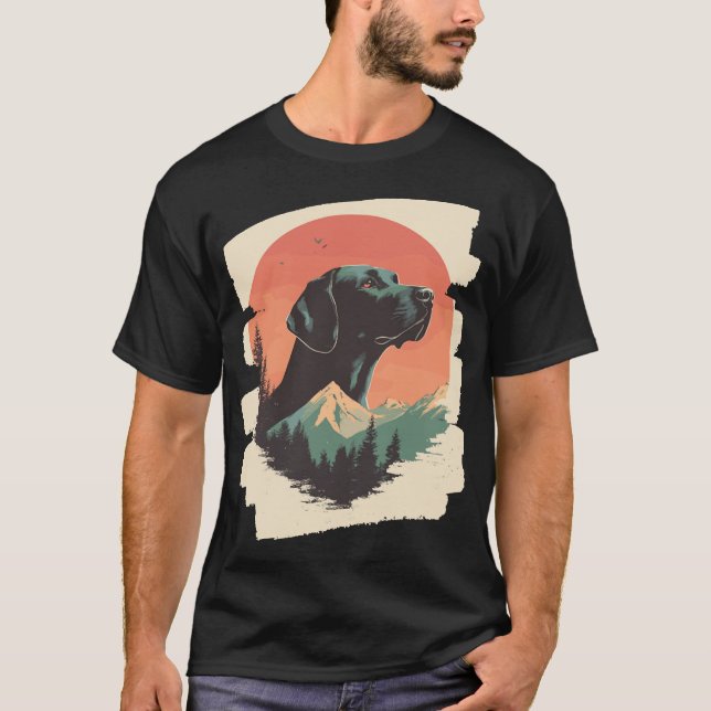 T-shirt Labrador   (Devant)