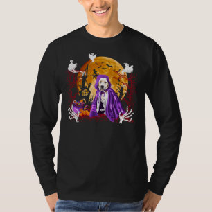 T-shirt Labrador Chien portant le manteau d'Halloween Citr