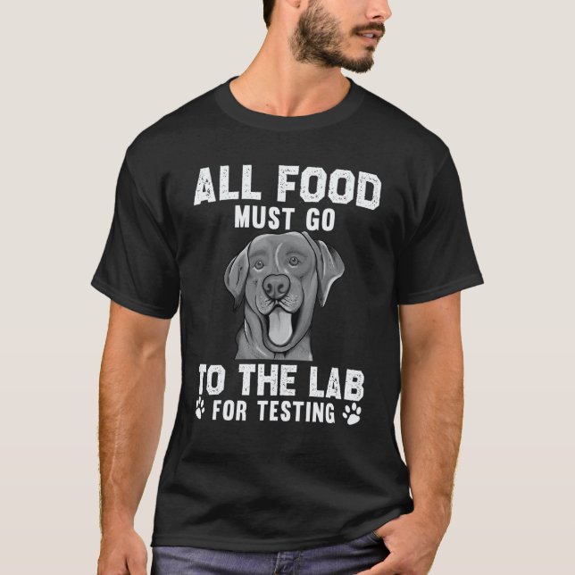 T-shirt Labrador Cool Pour Hommes Femmes Labrador Retrieve (Devant)