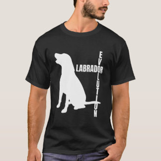 T-shirt Labrador Evolution Is Labrador Mom Is Labrador Dad