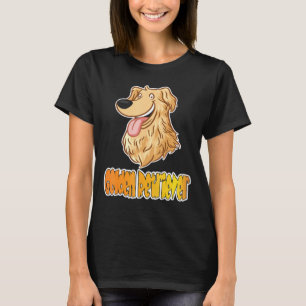 T-shirt Labrador Golden Retriever mignon Chien Chien Chien