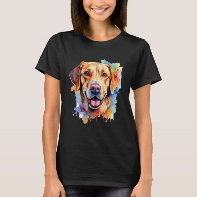 T-shirt Labrador - Labrador Art (Devant)