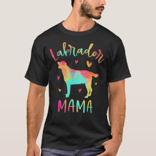 T-shirt Labrador Mama Colorée Labrador Retriever Chien Mam