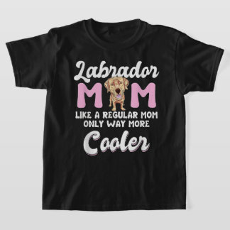 T-shirt Labrador Maman Glacière Fête des mères Laboratoire