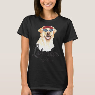 T-shirt Labrador Mom White Labrador Mom Labrador Gif Birth