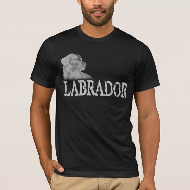 T-shirt Labrador retriever (Devant)