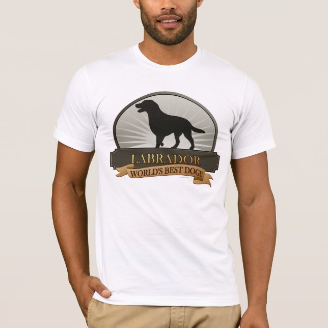 T-shirt Labrador Retriever (Devant)