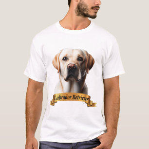 T-shirt Labrador Retriever amour amical mignon chien doux