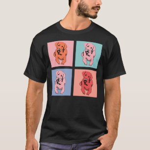 T-shirt Labrador Retriever Andy Warhol Style