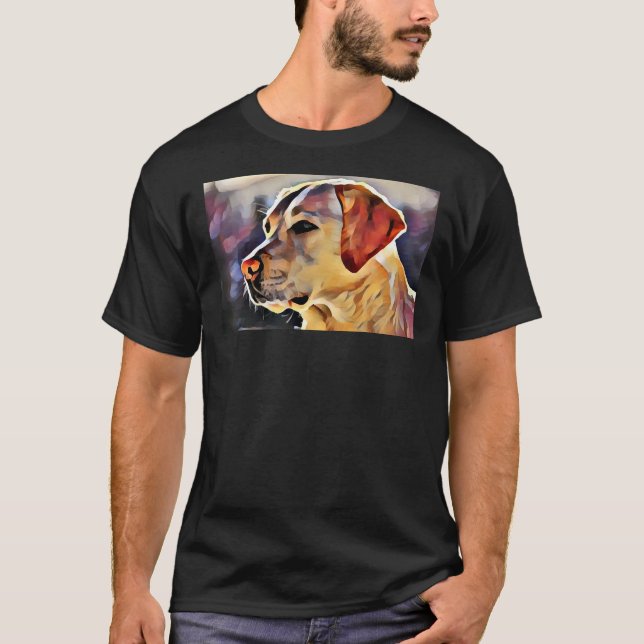 T-shirt Labrador Retriever Art (Devant)