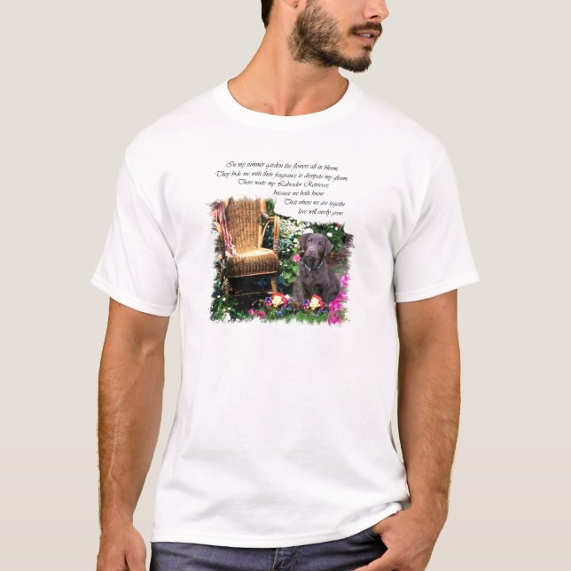 T-shirt Labrador Retriever Art Don (Devant)
