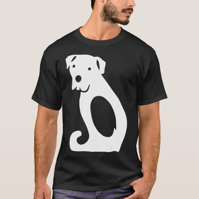 T-shirt Labrador Retriever Beagle Dalmatian (Devant)
