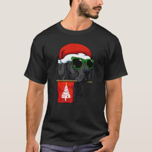 T-shirt Labrador Retriever Chapeau de Père Noël Pyjama de
