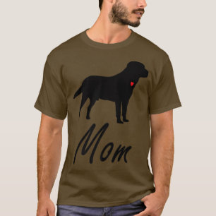 T-shirt Labrador Retriever Chien Black Lab Maman
