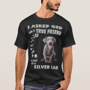 T-shirt Labrador Retriever Chien Citation Maman Papa Impri