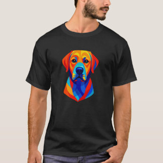 T-shirt Labrador-Retriever-Chien Race-de-Chien Pop-Art Chi