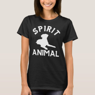 T-shirt Labrador Retriever Chien Spirit Animal Minimaliste
