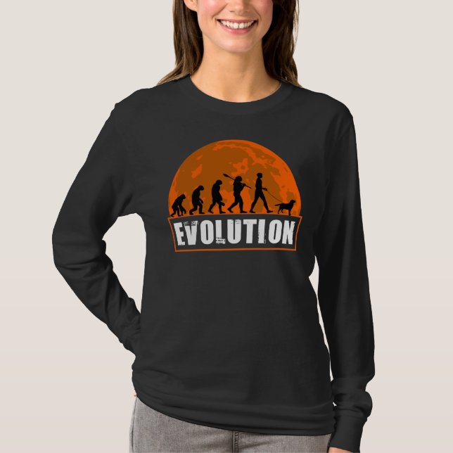T-shirt Labrador Retriever Chien Trainer Evolution (Devant)