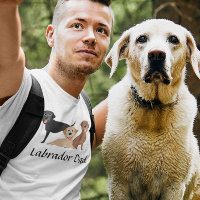 Labrador Retriever Dad Chocolate Black Yellow