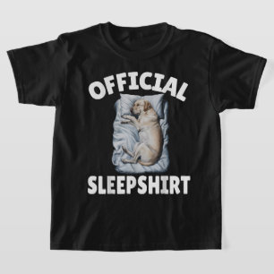 T-shirt Labrador Retriever Dog Official Sleepshirt Napping