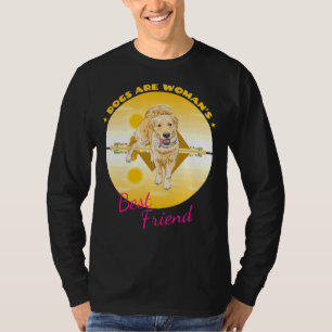T-shirt Labrador Retriever Dogs Sont La Femme La Meilleure
