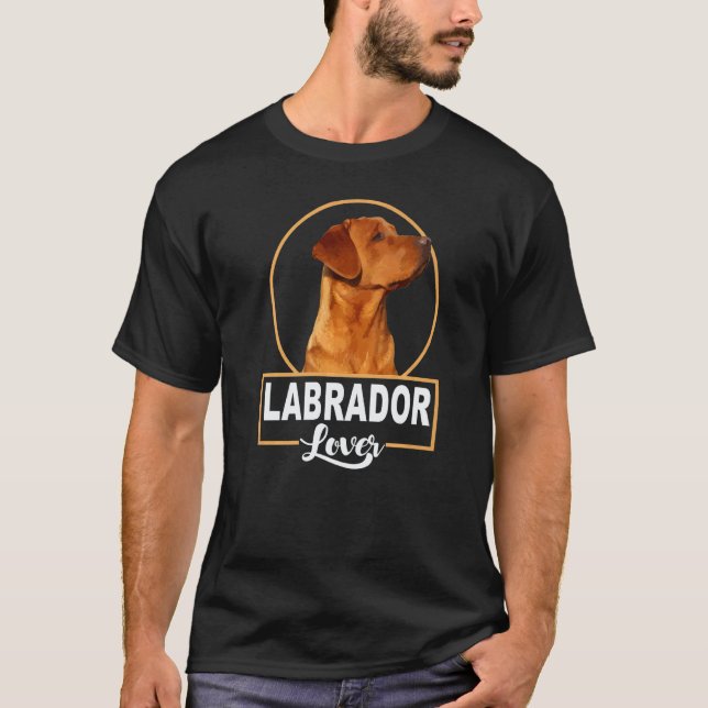 T-shirt Labrador  Retriever du Labrador (Devant)