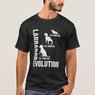 T-shirt Labrador Retriever Evolution for the Labrador Chig