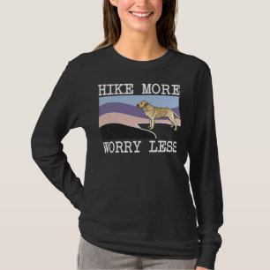 T-shirt Labrador Retriever Hike Plus Inquiète Moins Graphi