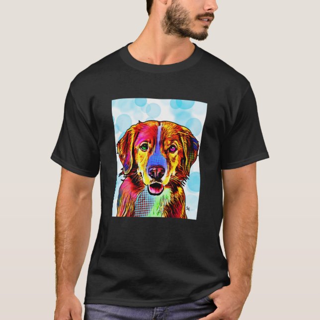 T-shirt Labrador Retriever Long (Devant)