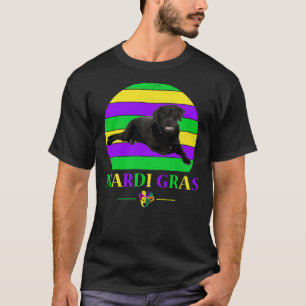 T-shirt Labrador Retriever Mardi Gras Chien Animal
