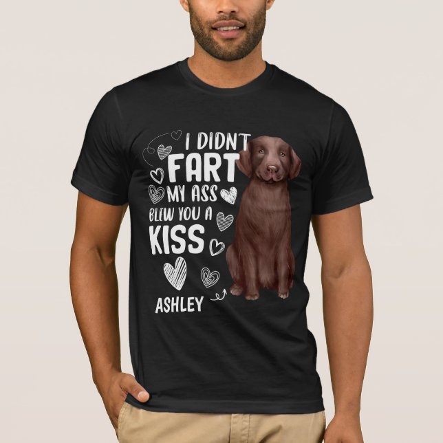T-shirt Labrador Retriever n'a pas péché Kiss Dog (Devant)