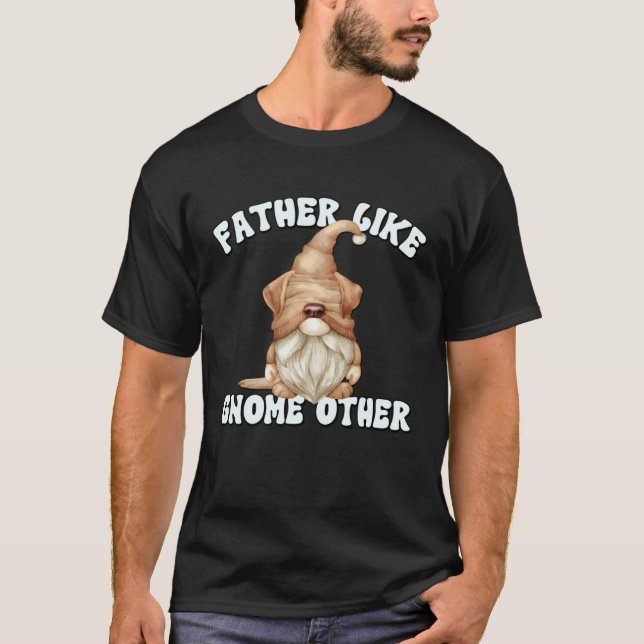 T-shirt Labrador Retriever Papi Gnome Pour Hommes  Papa Di (Devant)