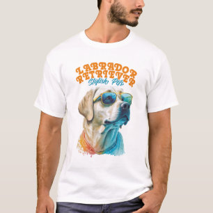 T-shirt Labrador Retriever Stylish Animaux