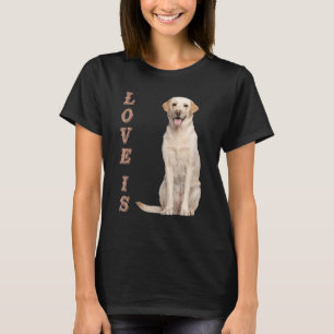 T-shirt Labrador Retriever Women Men Kids White Lab Dog Mo