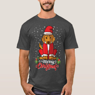 T-shirt Labrador Retriver Dog salue Joyeux Noël Père Noël