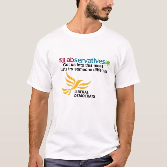 T-shirt Labservatives nous est entrés dans ce désordre (Devant)