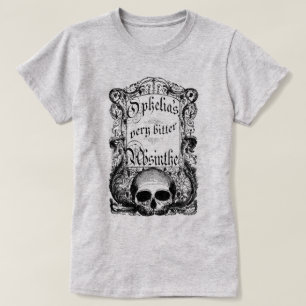T-shirt L'absinthe très amère d'Ophélie