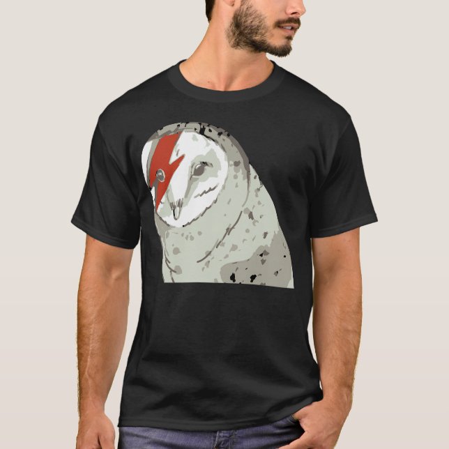 T-shirt Labyrinth Jareth Barn Owl - Eyesasdaggers (Devant)