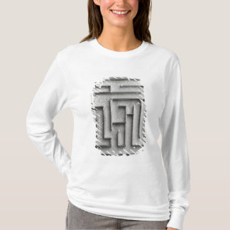 T-shirt Labyrinthe argenté