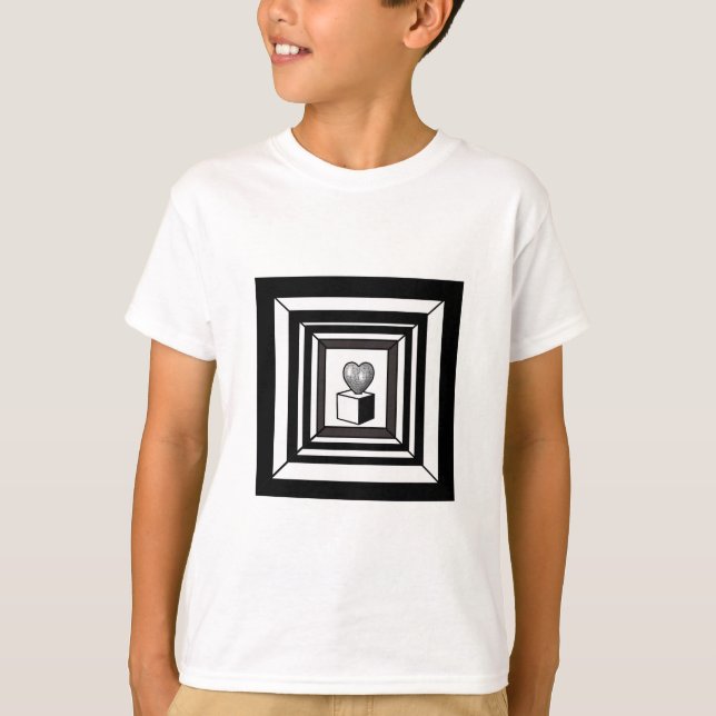 T-shirt labyrinthe cardiaque (Devant)