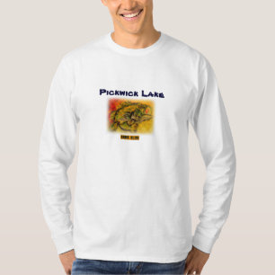 T-shirt lac" Alabama "des poissons des hommes