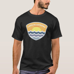 T-shirt Lac Allatoona Géorgie Ga Coucher de soleil Vacance